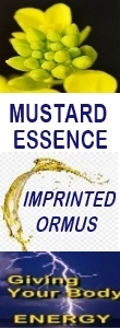 Ormus Minerals MUSTARD Essence Imprinted Ormus