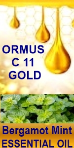 Ormus Minerals Ormus C 11 Gold BERGAMOT MINT Essential Oil