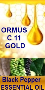 Ormus Minerals Ormus C 11 Gold Black Pepper Essential Oil