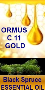 Ormus Minerals Ormus C 11 Gold BLACK SPRUCE Essential Oil