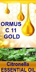 Ormus Minerals Ormus C 11 Gold CITRONELLA Essential Oil