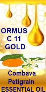 Ormus Minerals Ormus C 11 Gold COMBAVA PETIGRAIN Essential Oil