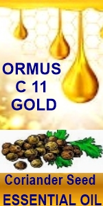 Ormus Minerals Ormus C 11 Gold CORIANDER SEED Essential Oil