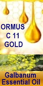 Ormus Minerals Ormus C 11 Gold GALBANUM Essential Oil