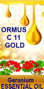 Ormus Minerals Ormus C 11 Gold GERANIUM Essential Oil
