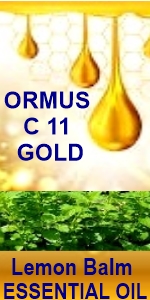 Ormus Minerals Ormus C 11Gold LEMON BALM Essential Oil