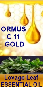 Ormus Minerals Ormus C 11 Gold LOVAGE LEAF Essential Oil