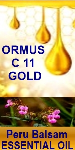 Ormus Minerals Ormus C 11 Gold PERU BALSAM Essential Oil