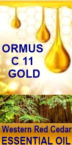 Ormus Minerals Ormus C 11 Gold WESTERN RED CEDAR Essential Oil