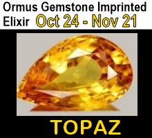 Ormus Minerrals Gemstone TOPAZ Ormus Minerrals Gemstone TOPAZ