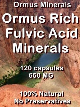 Ormus Minerals -Ormus Rich Fulvic Acid Minerals