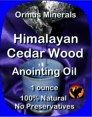 Ormus Minerals Anoing Oil with Himalayan Cedar Wood Ormus Minerals Anoing Oil with Himalayan Cedar Wood