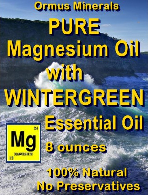 Ormus Minerals -PURE Magnesium Oil with WINTERGREEN E O Ormus Minerals -PURE Magnesium Oil with WINTERGREEN E O