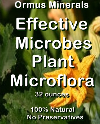 Ormua Minwerals -Effective Microbes Plant MICROFLORA Stimulant Ormua Minwerals -Effective Microbes Plant MICROFLORA Stimulant