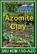 Ormus Minerals Azomite Clay Ormus Minerals Azomite Clay