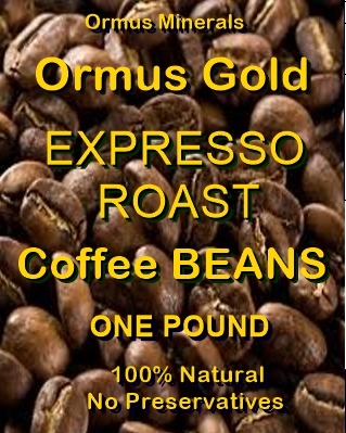 Ormus Gold Espresso Roast Beans Ormus Gold Espresso Roast Beans