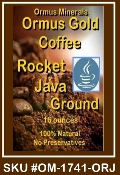 Ormus Minerals Ormus Gold Coffee rocket Java Ground Ormus Minerals Ormus Gold Coffee rocket Java Ground