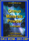 ORMUS MINERALS ORMUS MINERALS POWDER FOR WEB ORMUS MINERALS ORMUS MINERALS POWDER FOR WEB