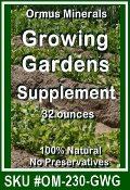 ormus Minerals Growing Gardens Supplement
