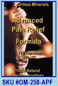 Ormus Minerals Supplemen ADVANCED PAIN RELIEF FORMULAR