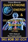 Ormus Minerals Glutathione Energy and Cellular Health Booster Ormus Minerals Glutathione Energy and Cellular Health Booster