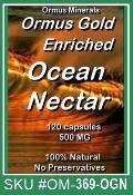 Ormus Minerals Supplement Ocean Gold Enriched OCEAN NECTAR