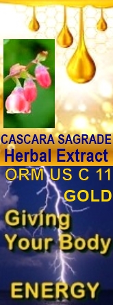 Ormus Minerals Ormus C 11 Gold CASCARA SAGRADE Extract