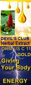 Ormus Minerals Ormus C 11 Gold DEVIL'S CLUB Extract