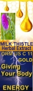 Ormus Minerals Ormus C 11 Gold MILK THISTLE Extract