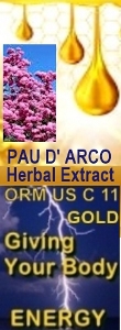 Ormus Minerals Ormus C 11 Gold PAU D' ARCO Extract