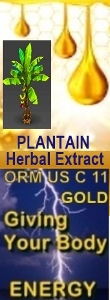 Or,us Minerals Ormus C 11 Gold PLANTAIN Extract