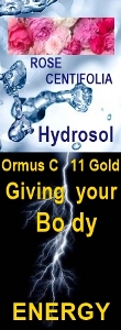 Ormus Minerals Ormus C 11 Gold ROSE CENTIFOLIA Hydrosol