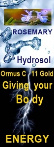 Ormus Minerals Ormus C 11 Gold ROSEMARY Hydrosol