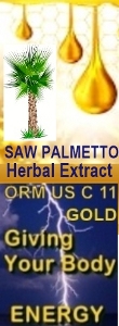 Ormus Minerals Ormus C 11 Gold SAW PALMETTO Extract