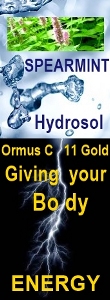 Ormus Minerals Ormus C 11 Gold SPEARMINT Hydrosol