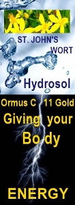 Ormus Minerals Ormus C 11 Gold ST.JOHN'S WORT Hydrosol