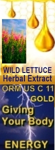 Ormus Minerals Ormus C 11 Gold WILD LETTUCE Extract