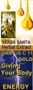 Ormus Minerals Ormus C 11 Gold YERBA SANTA Extract